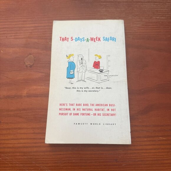 Funny Business Paperback Book Ed. By Charles Preston 1955 Fawcett World Library - Picture 2 of 4